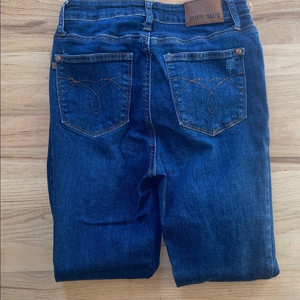 Judy Blue Dark Wash western vibes Jeans - Picture 6 of 6